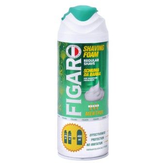 ESPUMA BARBEAR MENTOL 400ML FIGARO