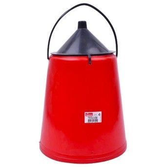 PLASTICO COMEDOURO 8KG C/TAMPA REF.920