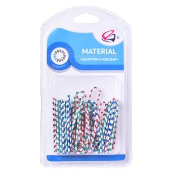 CLIPS BLISTER 30 BICOLOR 1122-125-03