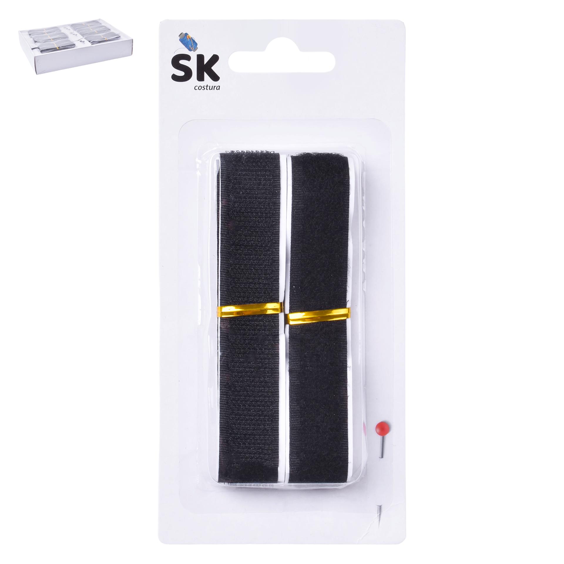 VELCRO PRT 2X45CM 2UN 2807-003-B CX288 VELCRO PRT 2X45CM 2UN 2807-003-B CX288