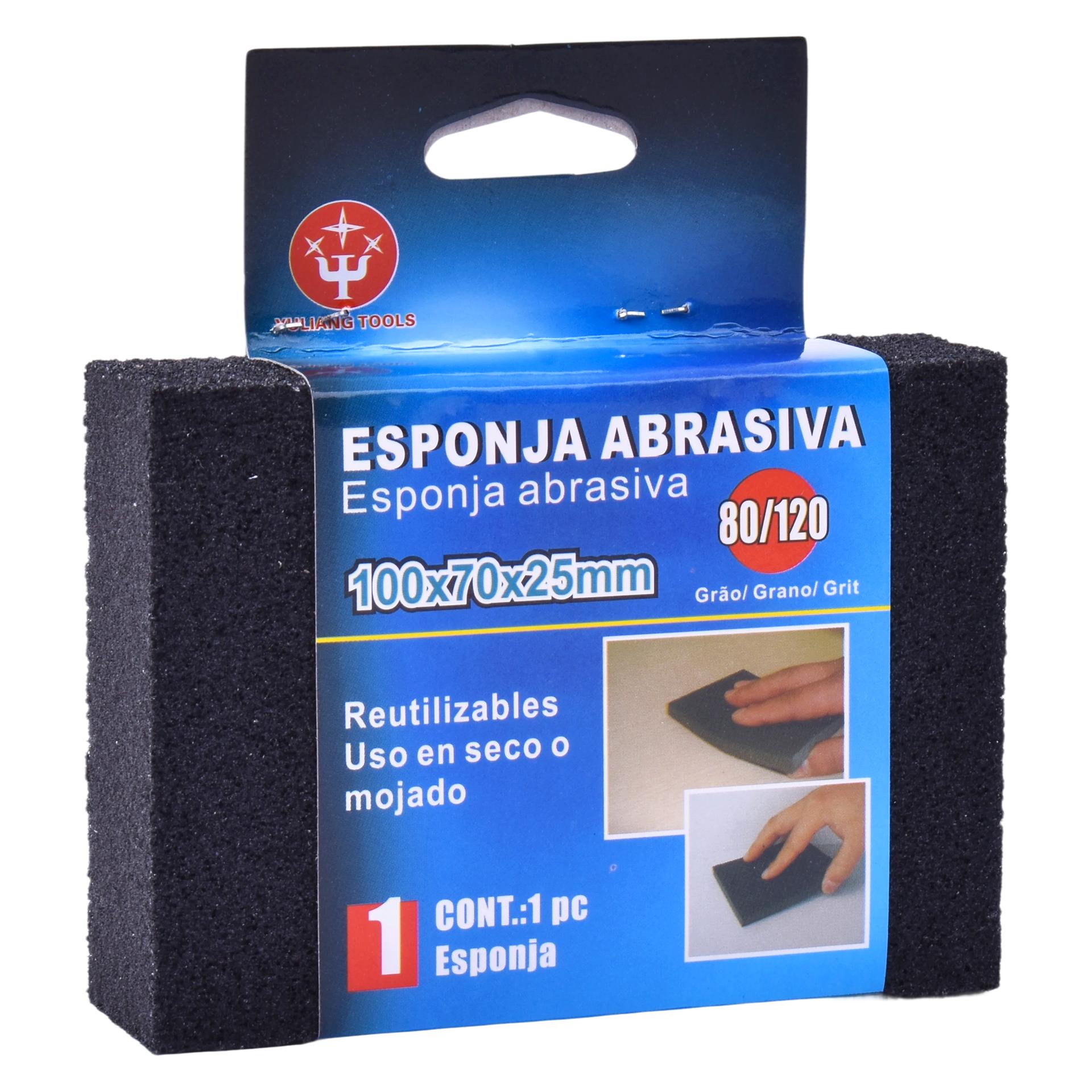 ESPONJA ABRASIVA 80/120 1143/500B/501B ESPONJA ABRASIVA 80/120 1143/500B/501B