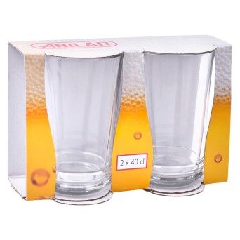 CONJ. 2 COPOS CERVEJA 40CL 274207271