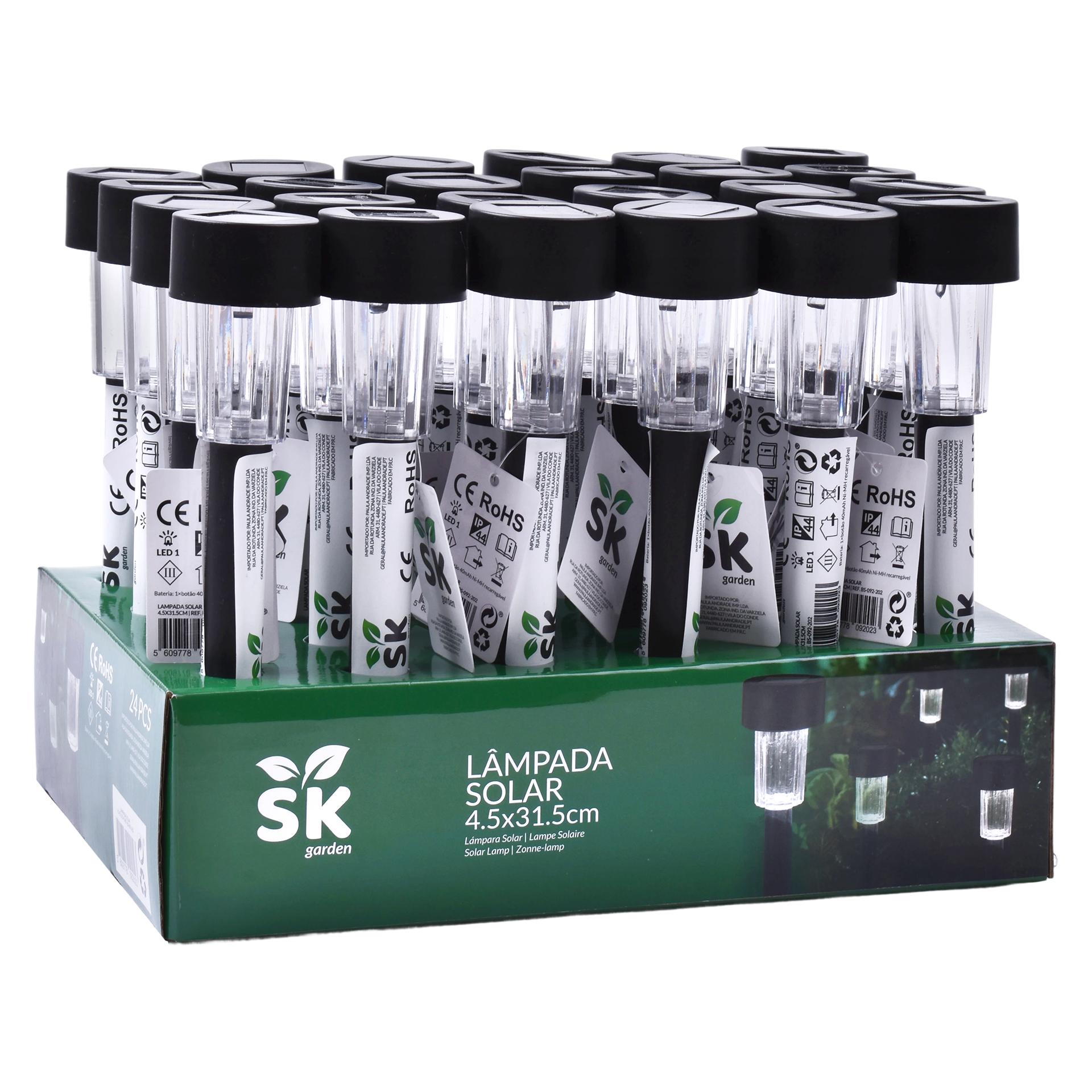 CANDEEIRO SOLAR PRETO SK 092-202 CX384 CANDEEIRO SOLAR PRETO SK 092-202 CX384