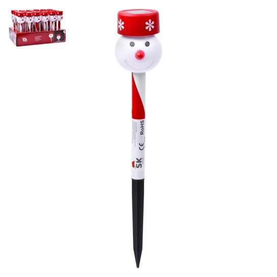 CANDEEIRO SOLAR BONECO NEVE SK 092-213CX24