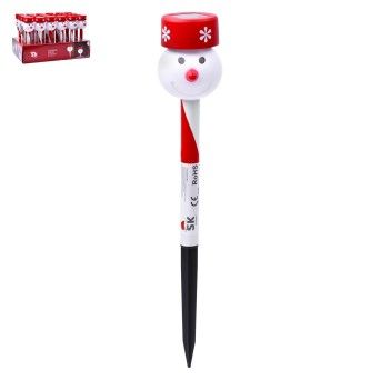 CANDEEIRO SOLAR BONECO NEVE SK 092-213CX24