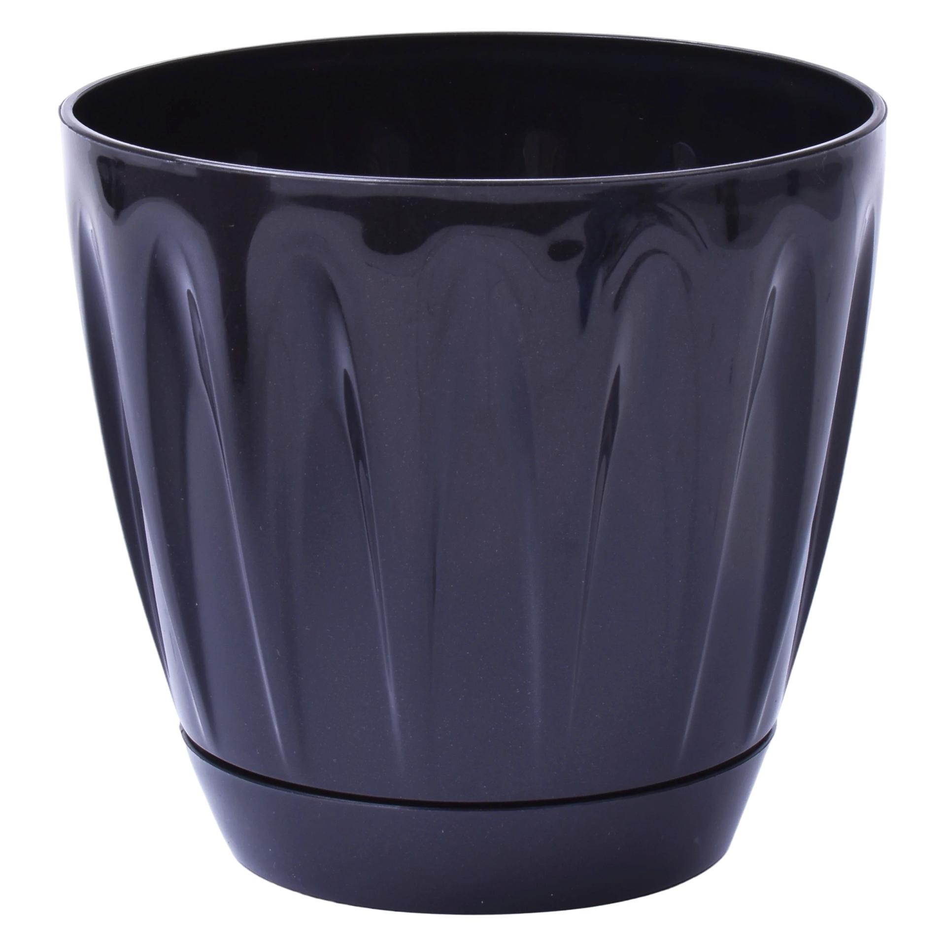 VASO PLAST PRETO 22,5X21CM 510-333 CX20 VASO PLAST PRETO 22,5X21CM 510-333 CX20