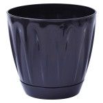 VASO PLAST PRETO 22,5X21CM 510-333 CX20 VASO PLAST PRETO 22,5X21CM 510-333 CX20