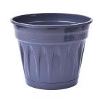 VASO PLAST CINZA 15,8X12,7CM 510-252 CX60 VASO PLAST CINZA 15,8X12,7CM 510-252 CX60