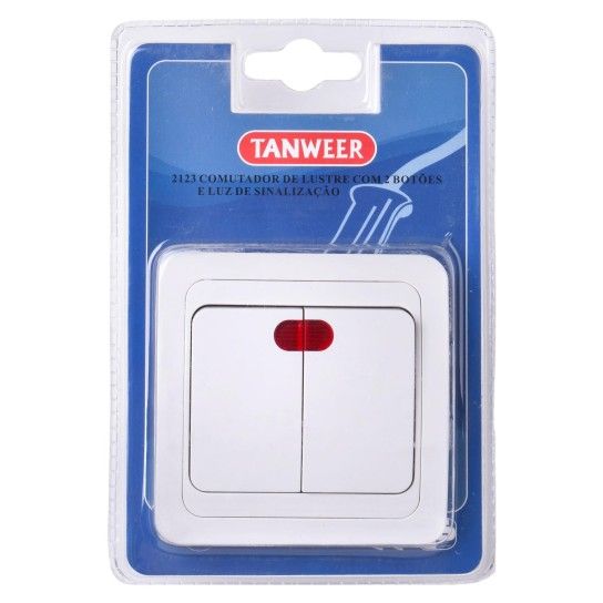 COMUTADOR LUSTRE 2 BOTOES 2123