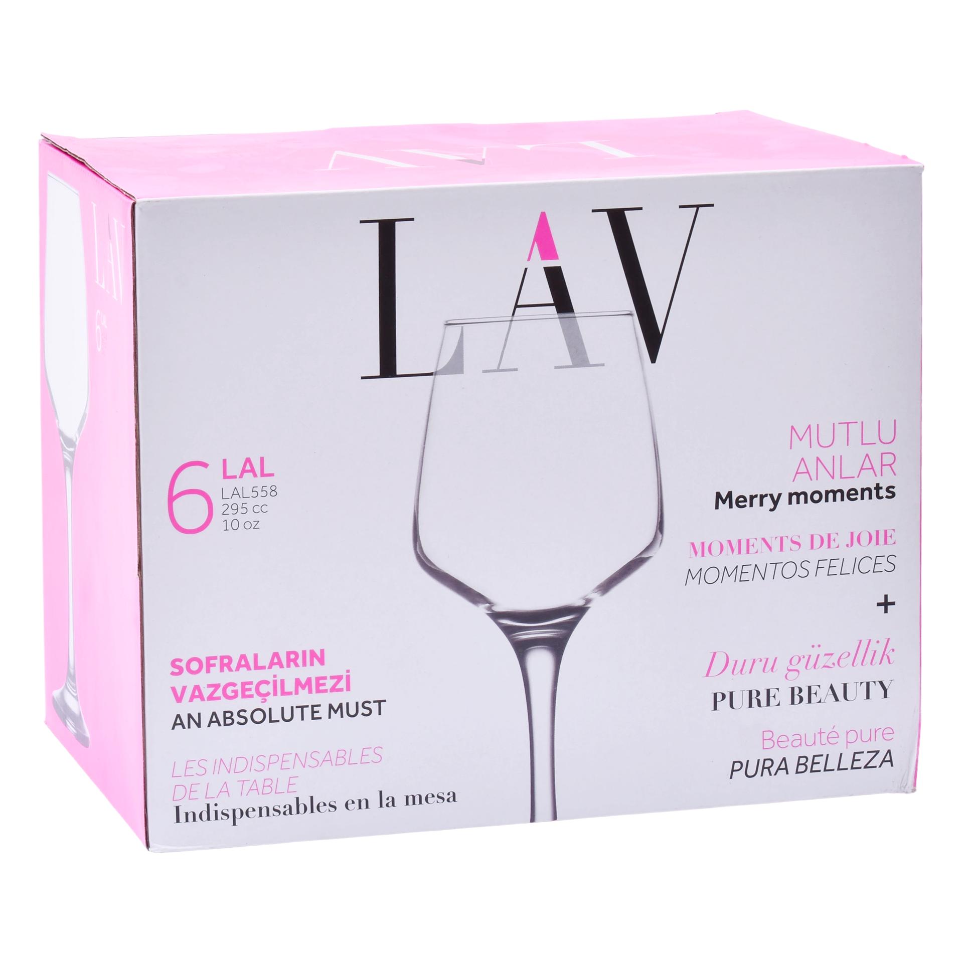 COPOS VINHO CONJ. 6) 295CC LAL COPOS VINHO CONJ. 6) 295CC LAL