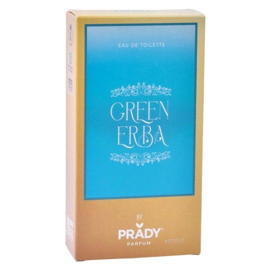 EAU DE TOILETTE GREEN ERBA 100ML CX24