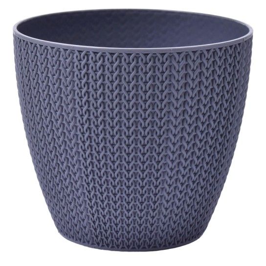VASO JARDIM CINZA 17,3X15,6CM 510-060 CX30 VASO JARDIM CINZA 17,3X15,6CM 510-060 CX30