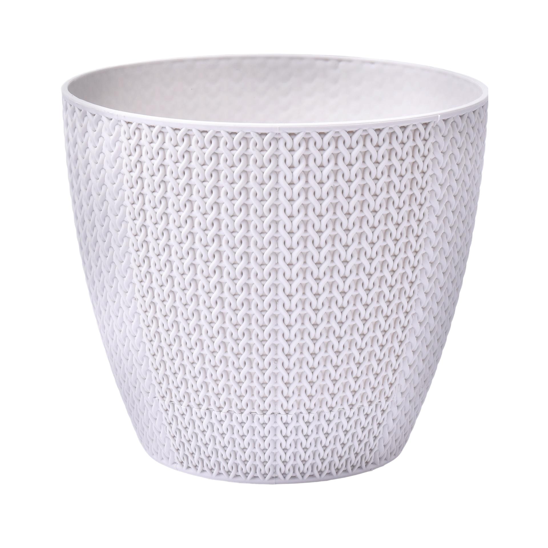 VASO JARDIM BRANCO 14X12,5CM 510-057 CX36 VASO JARDIM BRANCO 14X12,5CM 510-057 CX36