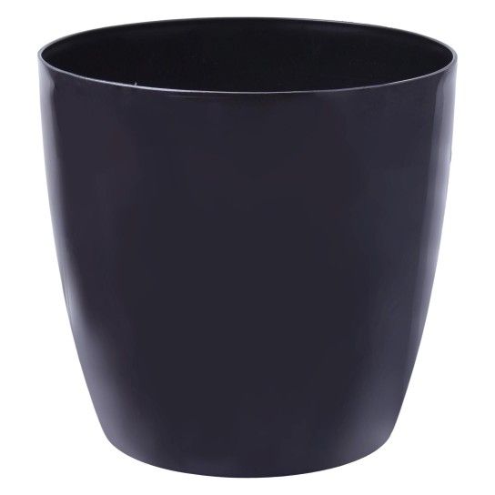 VASO JARDIM PRETO 17,3X15,6CM 510-036 CX24
