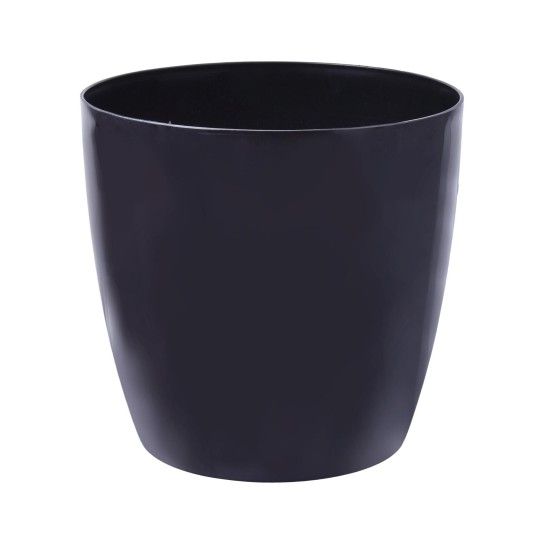 VASO JARDIM PRETO 14X12,5CM 510-034 CX36