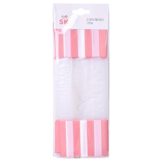 SACO DOCES PVC 10UN SK 3016-100-10A CX288