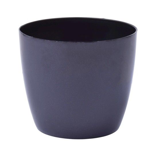 VASO JARDIM PRETO 11X9,8CM 510-032 CX 60