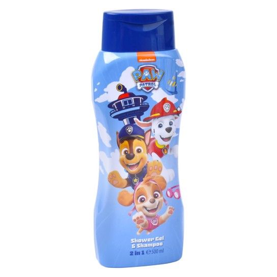 CHAMPO/GEL BANHO 500ML PATRULHA PATA