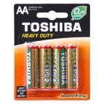 PILHAS TOSHIBA H. DUTY R06 AA 4PS