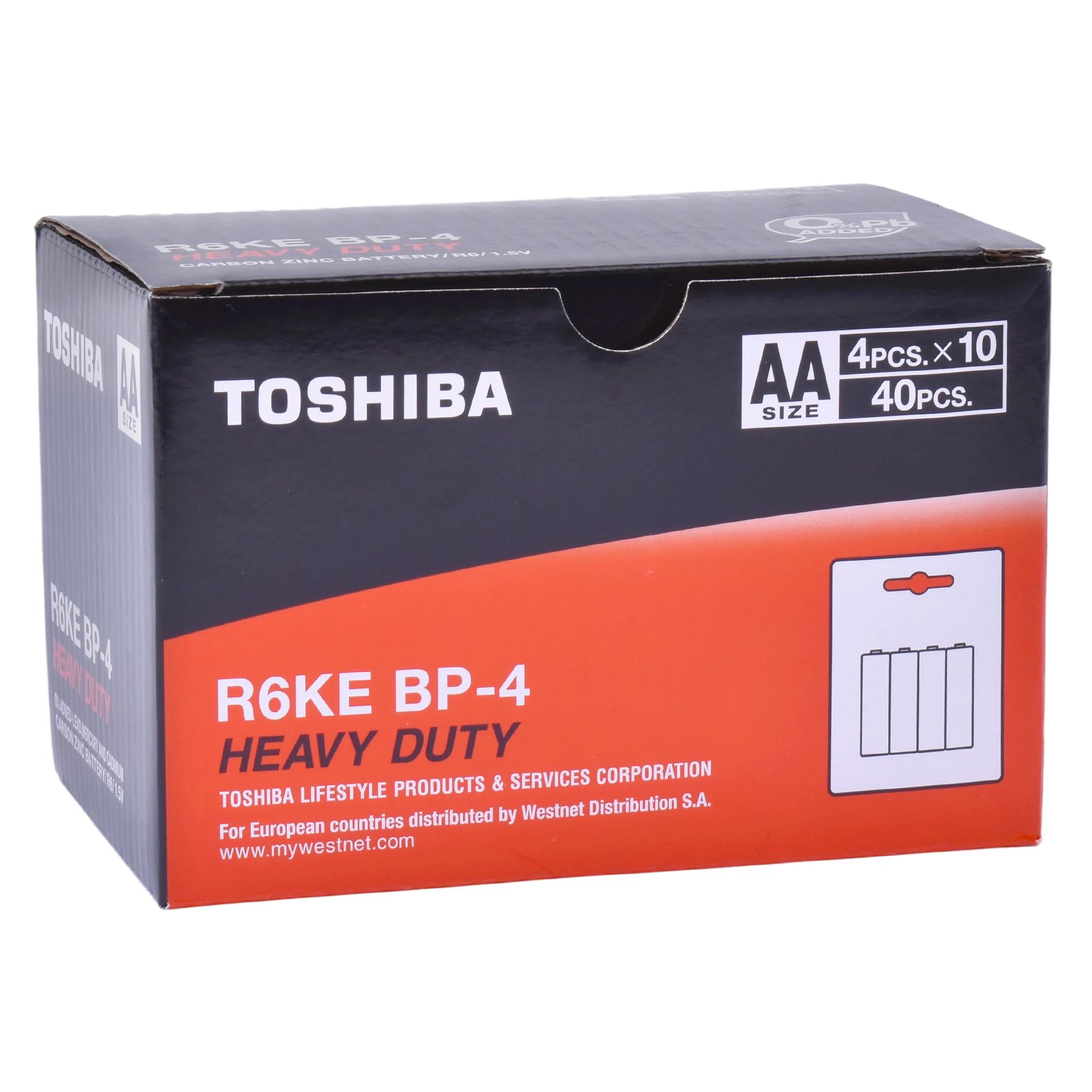 PILHAS TOSHIBA H. DUTY R06 AA 4PÇS PILHAS TOSHIBA H. DUTY R06 AA 4PÇS