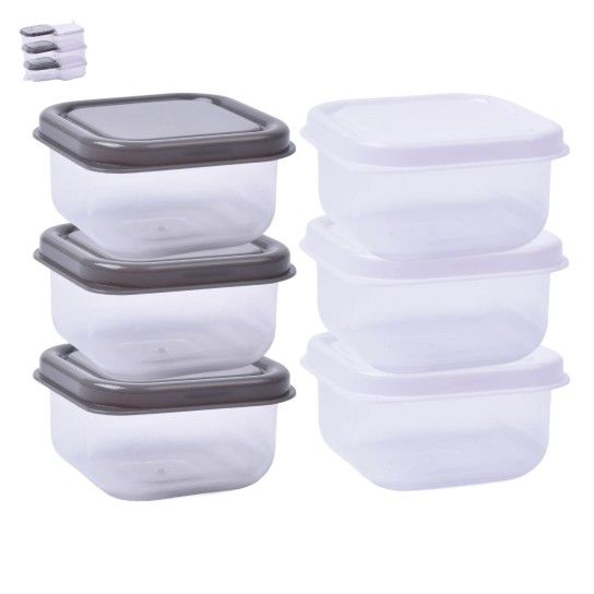 SET 6 CAIXA PLAST 6,5X3,5CM SK-C-804-640 CX60