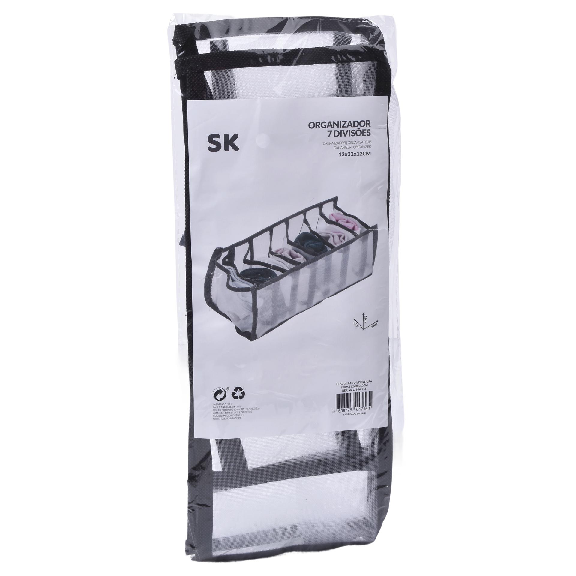 ORGANIZADOR ROUPA SK-C-804-716 CX60 ORGANIZADOR ROUPA SK-C-804-716 CX60