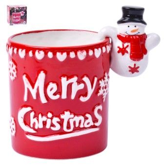 CANECA NATAL 13X9X13 SK 2581-008 CX48