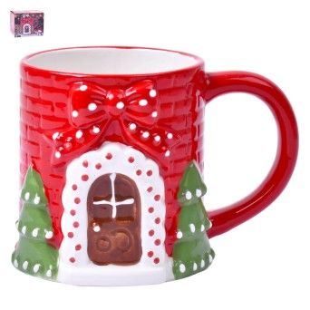 CANECA NATAL 13X9X9 SK 2581-009 CX48