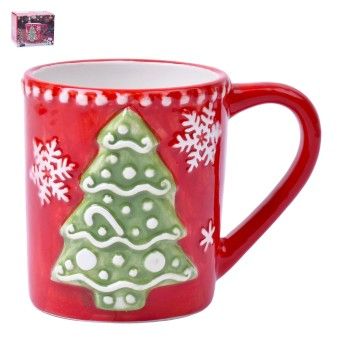 CANECA NATAL 13X9X10 SK 2581-006 CX48