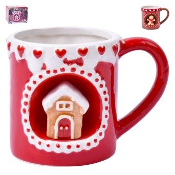 CANECA NATAL 13X9X10 SK 2581-010 CX48