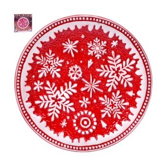 PRATO NATAL 22X22X2 SK 2581-076 CX36