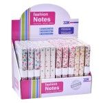 BLOCO NOTAS 32K 19X13CM SK 3098-004 CX72