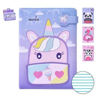 BLOCO NOTAS 32K 18,5X13CM SK 3098-007 CX72