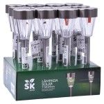 CANDEEIRO SOLAR PRATA SK 092-212 CX12
