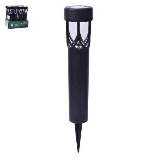 CANDEEIRO SOLAR PRETO SK 092-214 CX12