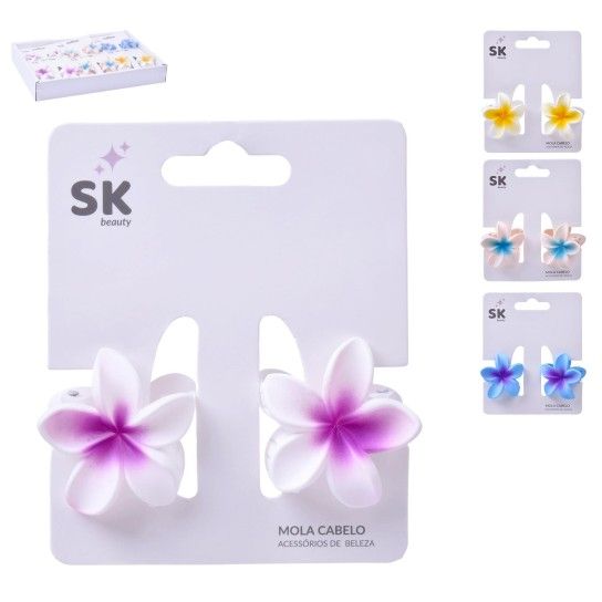 GANCHOS CABELO 2UN 4CM SK 2816-116 CX120