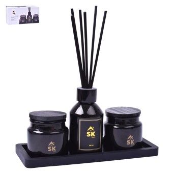 SET MIKADO 80ML+2 VELAS PERF SK0070-04 CX12