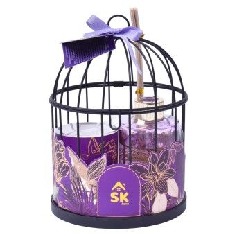 SET MIKADO 100ML+VELA LAVANDA SK0070-02 CX12