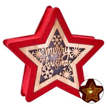 ESTRELA FELTRO C/LUZ 0247-859 CX48