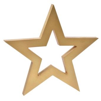 ESTRELA MDF DOURADA SK 0247-980 CX36
