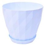 VASO C/PRATO 16X16X14,5CM KRT3 510-24 CX36 VASO C/PRATO 16X16X14,5CM KRT3 510-24 CX36