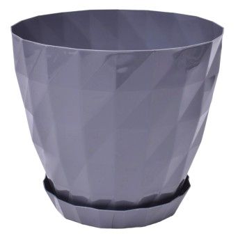 VASO C/PRT CINZA 135X135X120 510-19 CX60