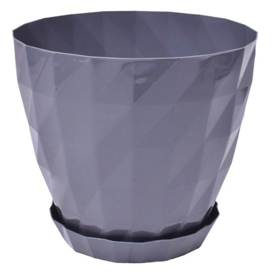 VASO C/PRT CINZA 135X135X120 510-19 CX60