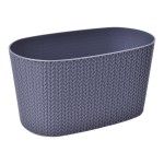 VASO OVAL CINZA 290X154X148 510-17 CX12 VASO OVAL CINZA 290X154X148 510-17 CX12