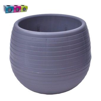 VASO 130X125 CINZA PACK3UN 510-07 CX18