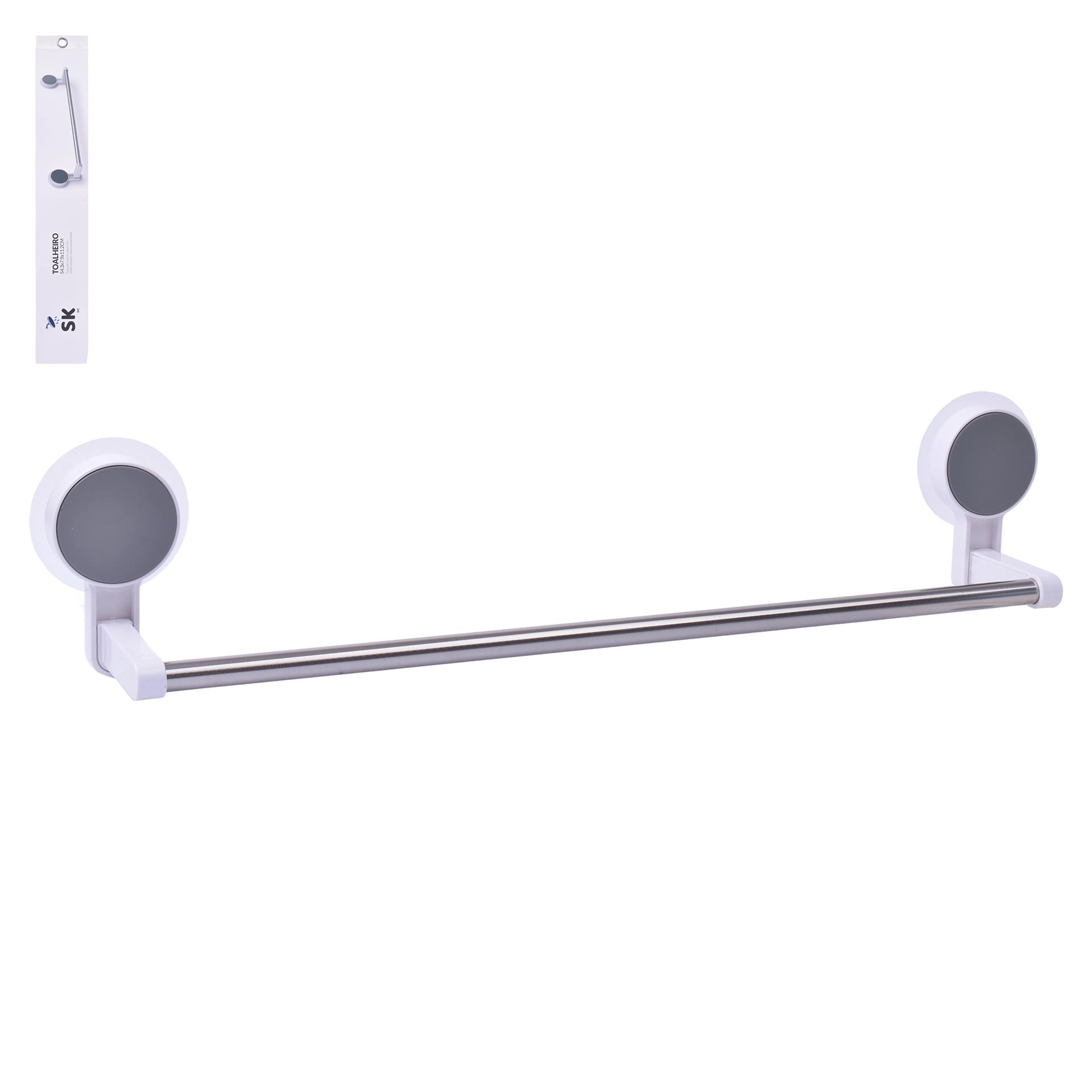 SUPORTE TOALHAS 54X8X11 SK 804-787 CX24 SUPORTE TOALHAS 54X8X11 SK 804-787 CX24