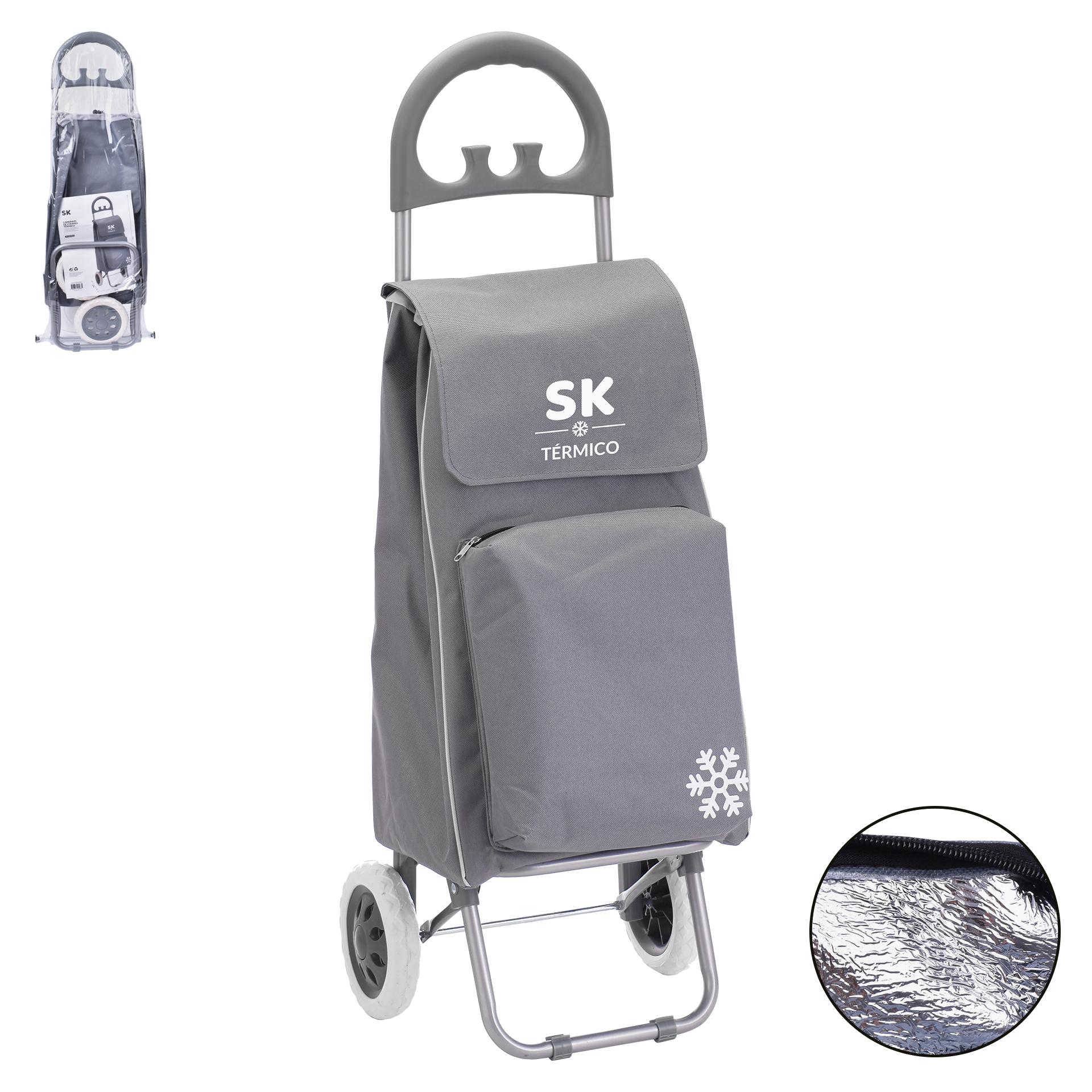 CARRINHO COMPRAS TERM CINZA SK-C-804-568 CARRINHO COMPRAS TERM CINZA SK-C-804-568