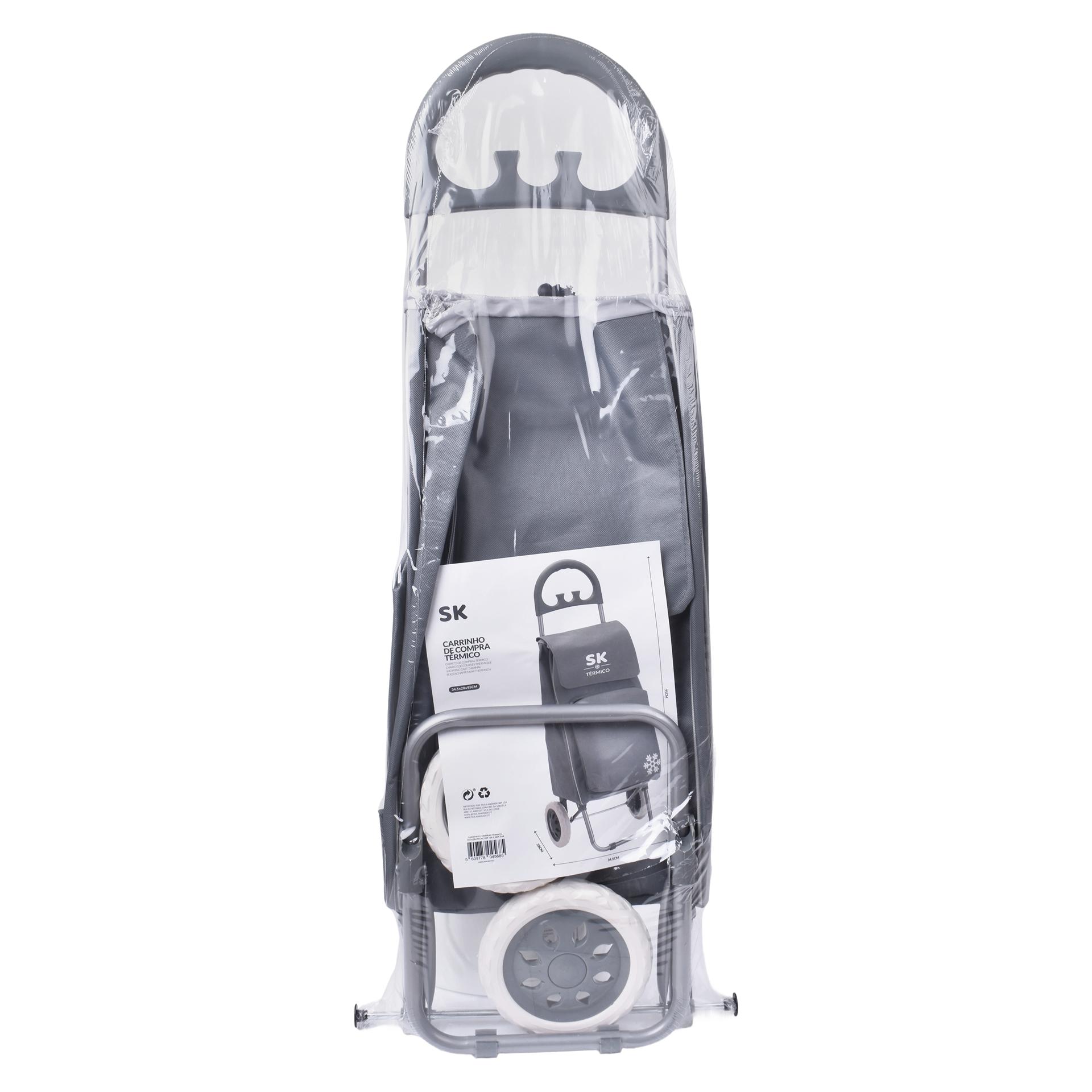 CARRINHO COMPRAS TERM CINZA SK-C-804-568 CARRINHO COMPRAS TERM CINZA SK-C-804-568