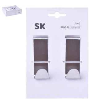 CONJ.2 GANCHOS P/PORTA SK 804-749 CX48