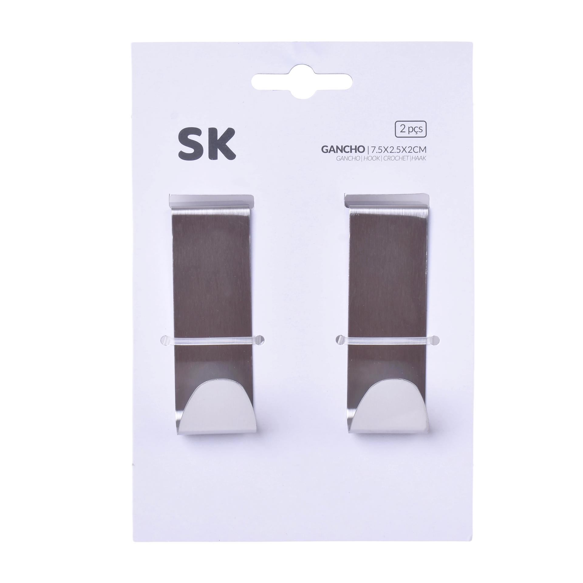 CONJ.2 GANCHOS P/PORTA SK 804-749 CX48 CONJ.2 GANCHOS P/PORTA SK 804-749 CX48
